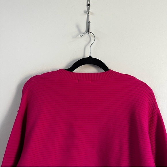 Good American Ribbed Crewneck Pullover Sweater - Picture 10 of 13